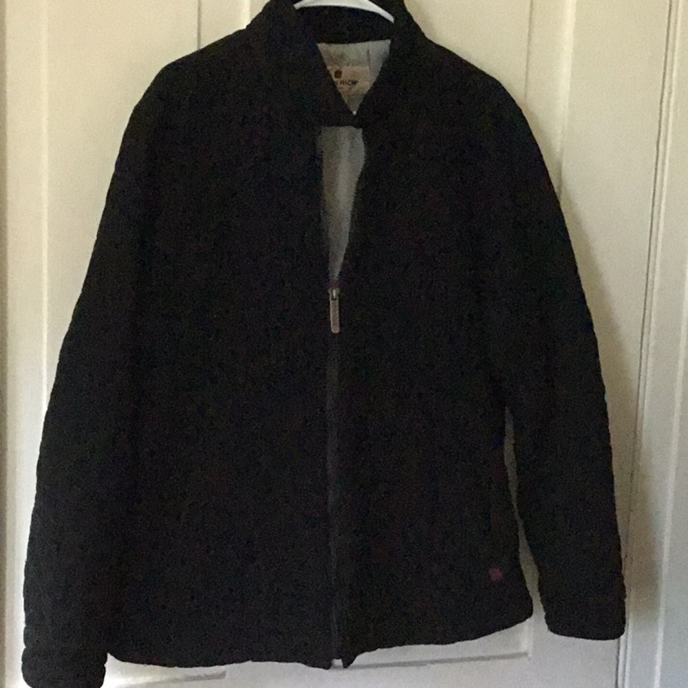 Woolrich black lined jacket